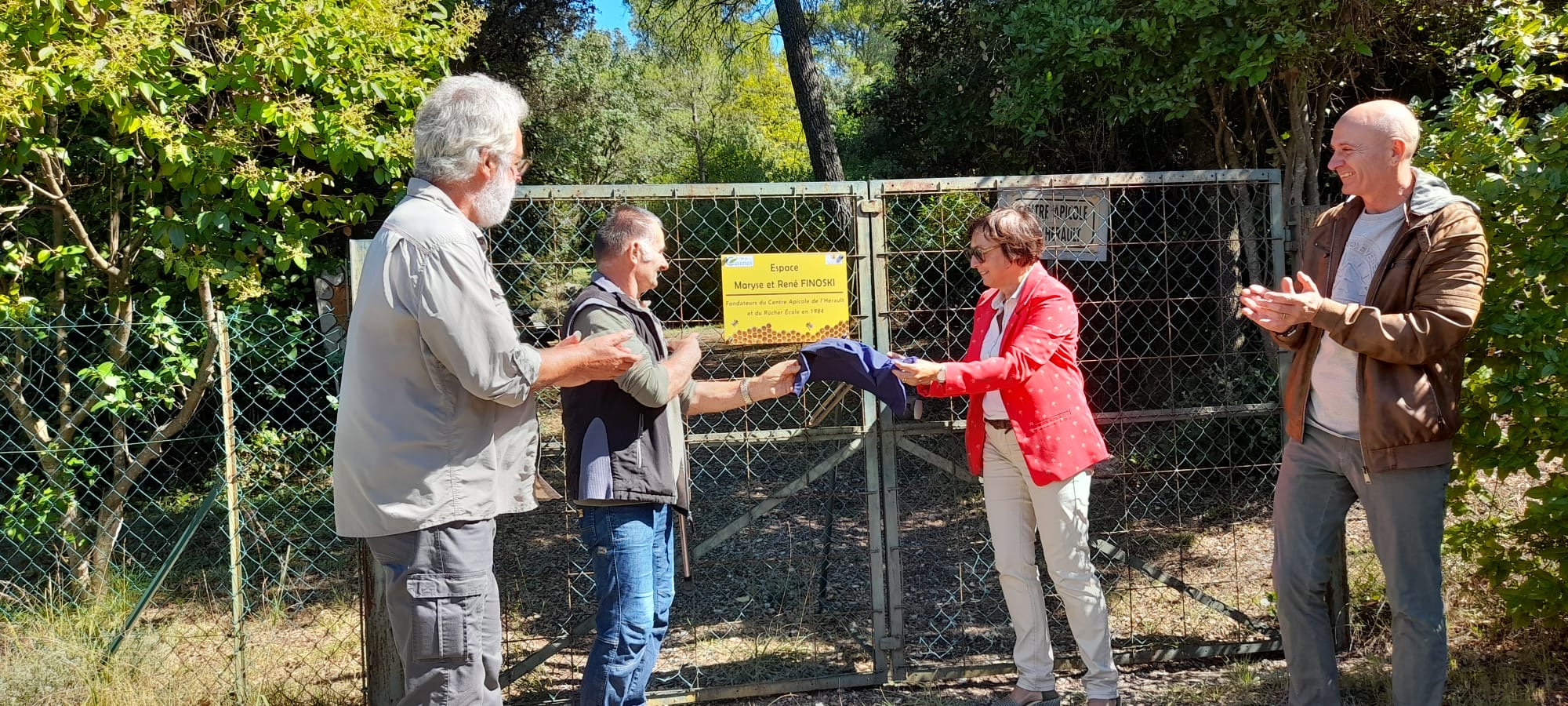 Inauguration Centre Apicole de l’Hérault